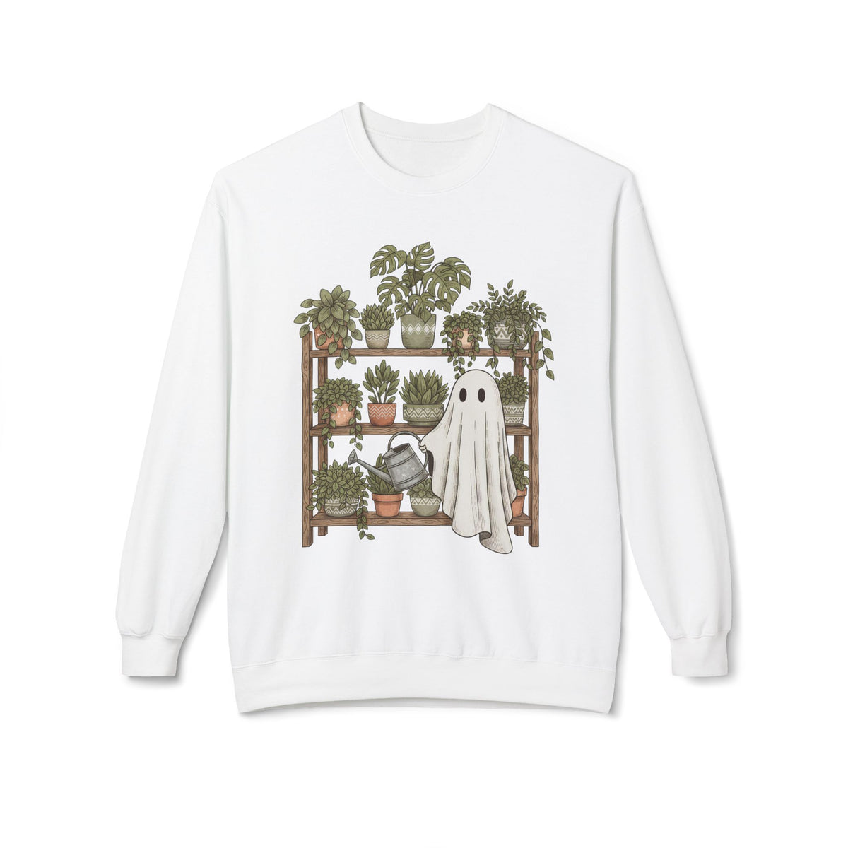 Plants & Ghost Crewneck Sweatshirt