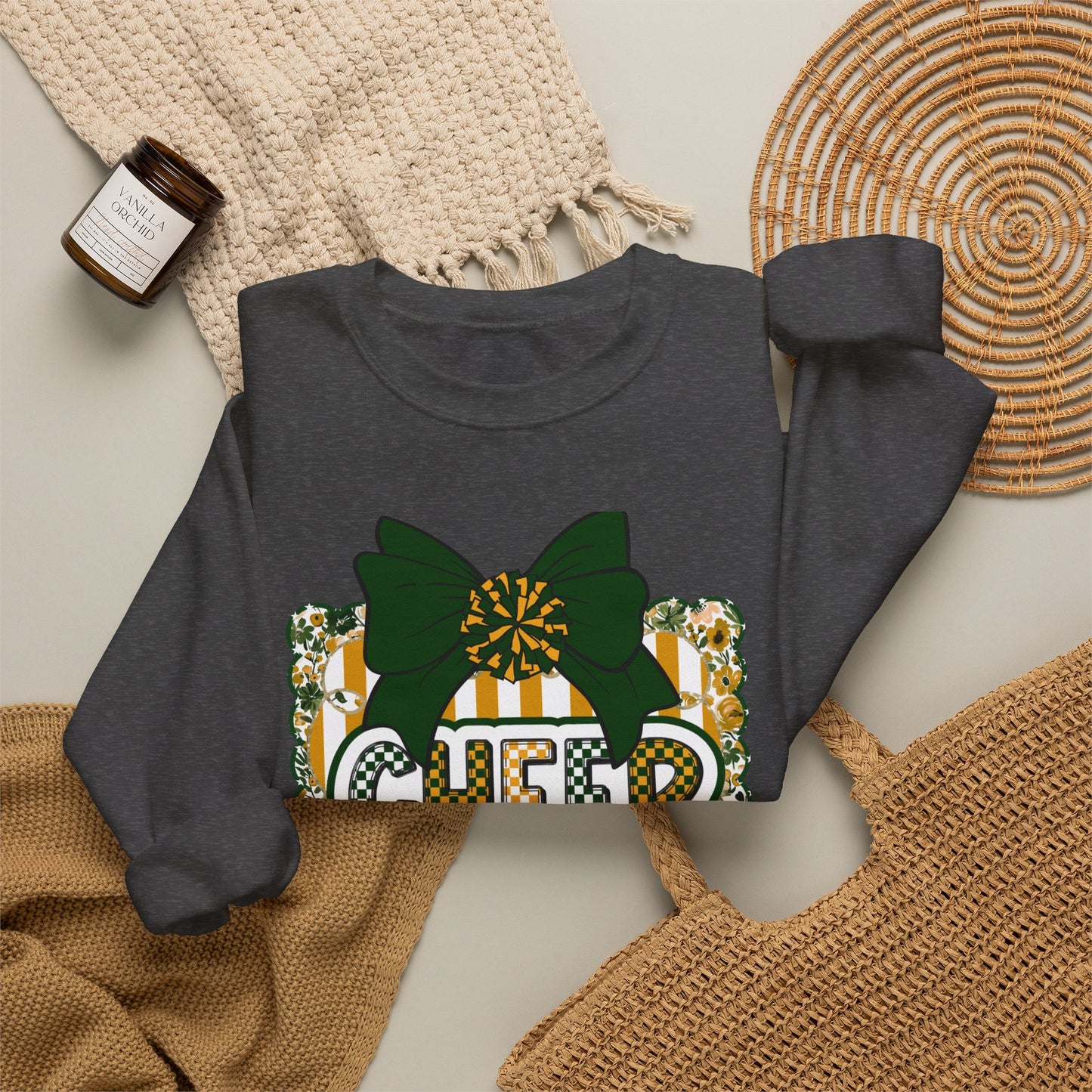 Cheer mom Crewneck Sweatshirt