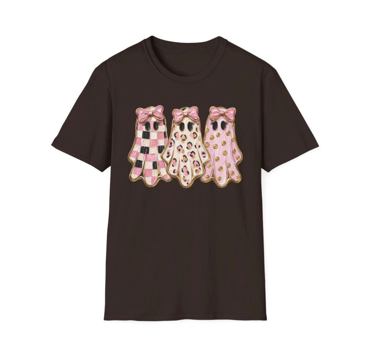 Pink ghost tee