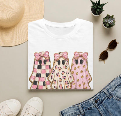 Pink ghost tee