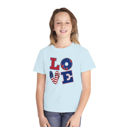 Youth LOVE USA Tee