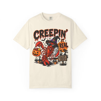Creepin it real crawfish tee