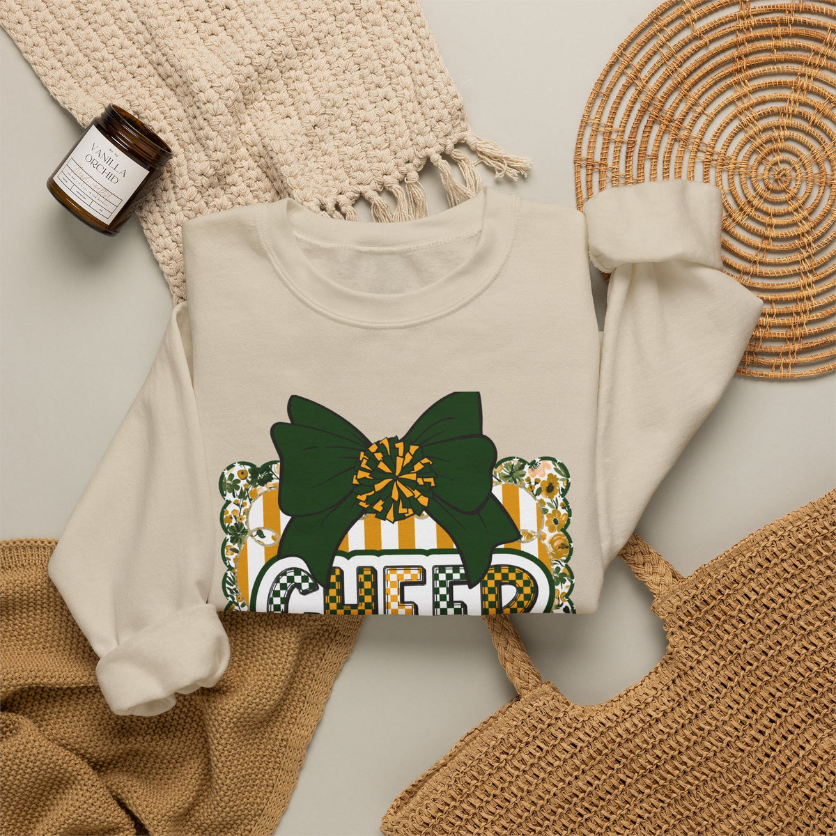 Cheer mom Crewneck Sweatshirt