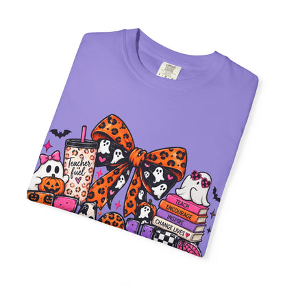 Teacher spooky season tee
