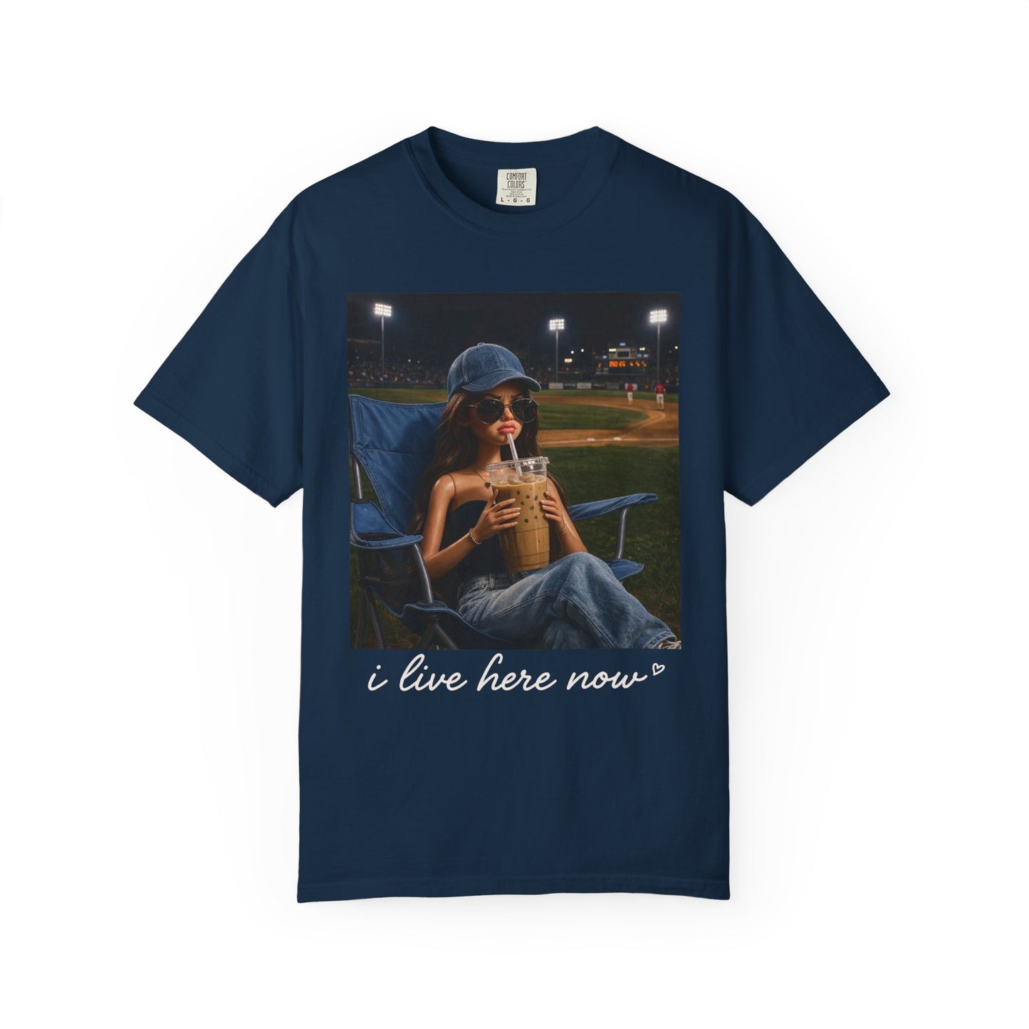 I live here now T-shirt