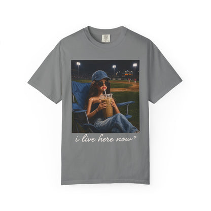 I live here now T-shirt