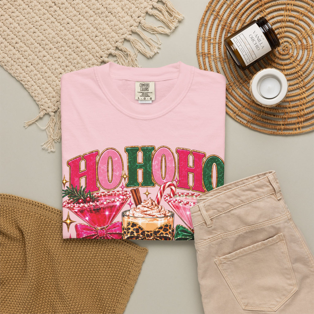 Ho Ho Hold my drinks T-shirt