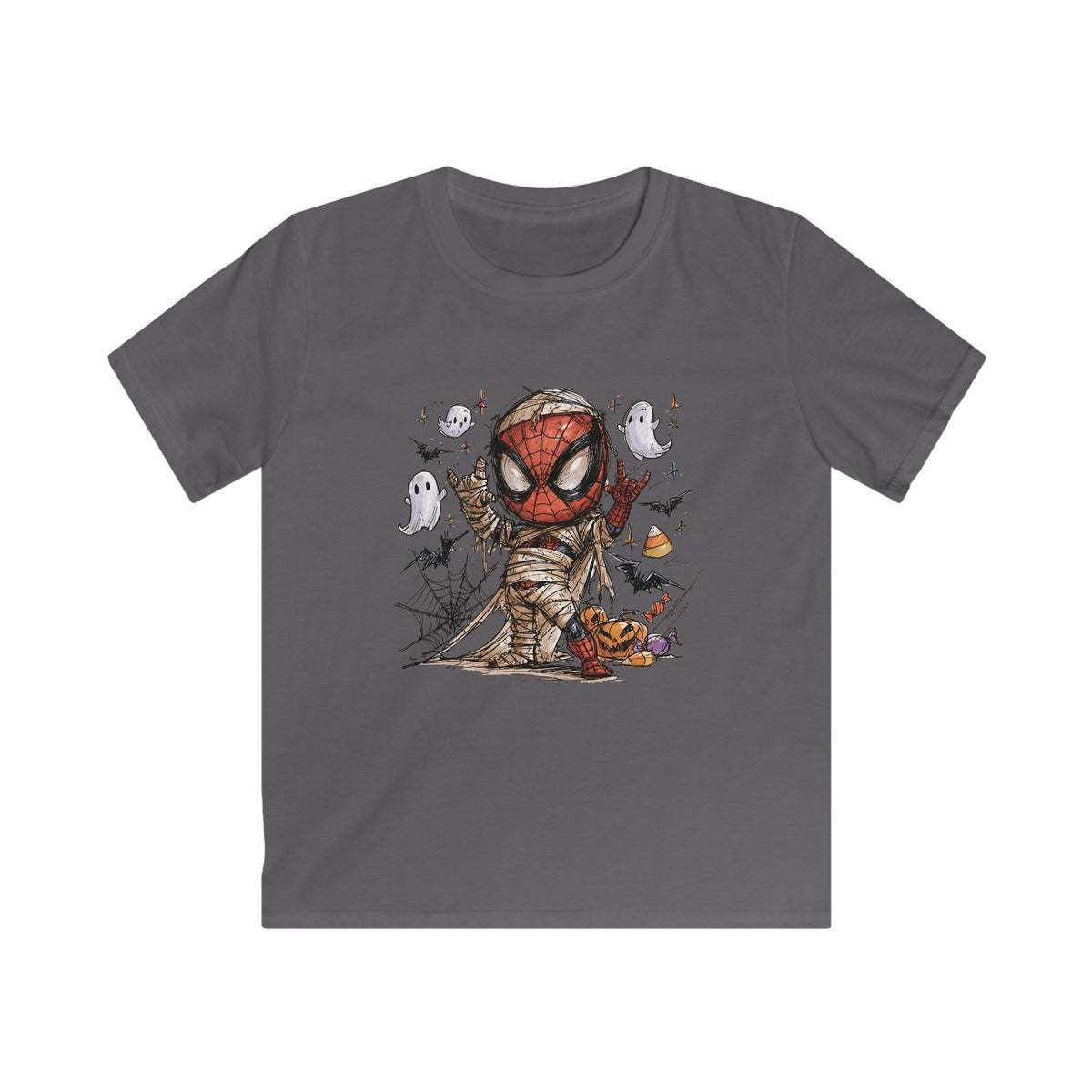 Kids Halloween Spider-Man tee