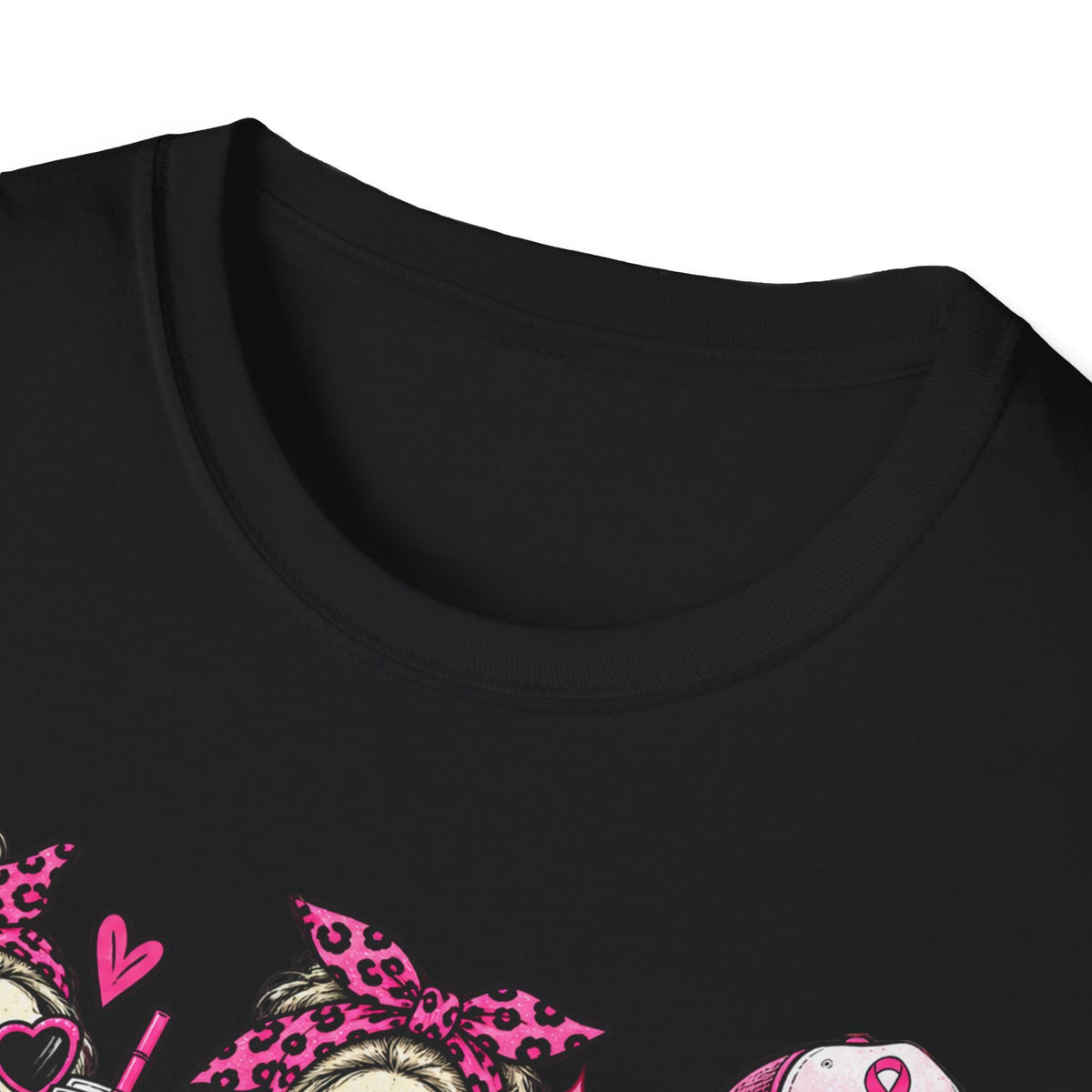 Pink skull tee