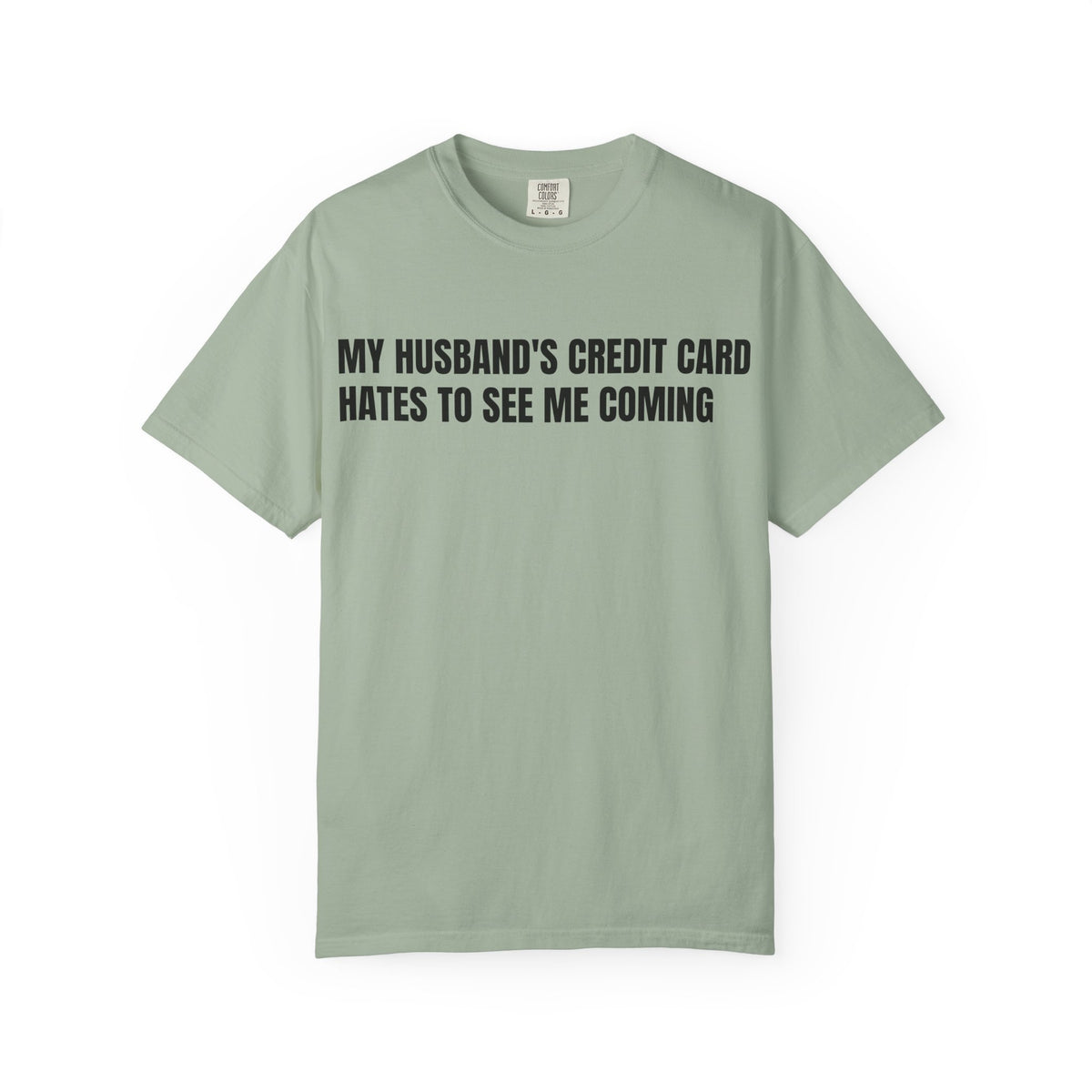 Husbands credit card tee