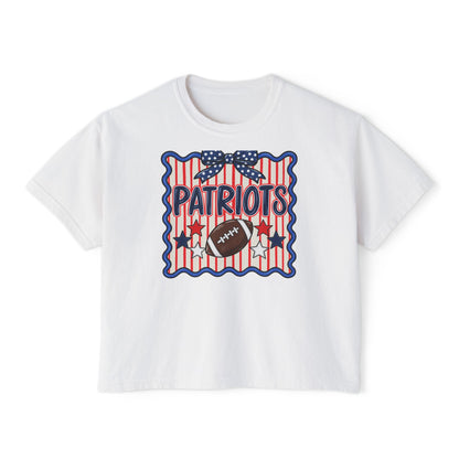 Patriots bow tee