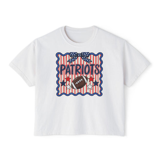 Patriots bow tee