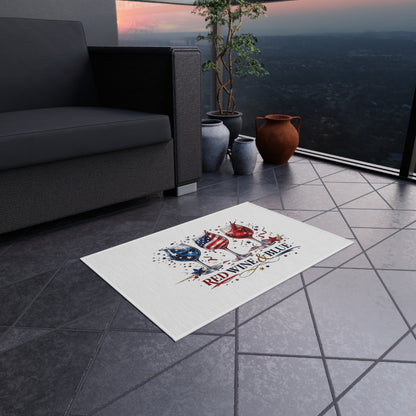Red Wine & Blue Rug