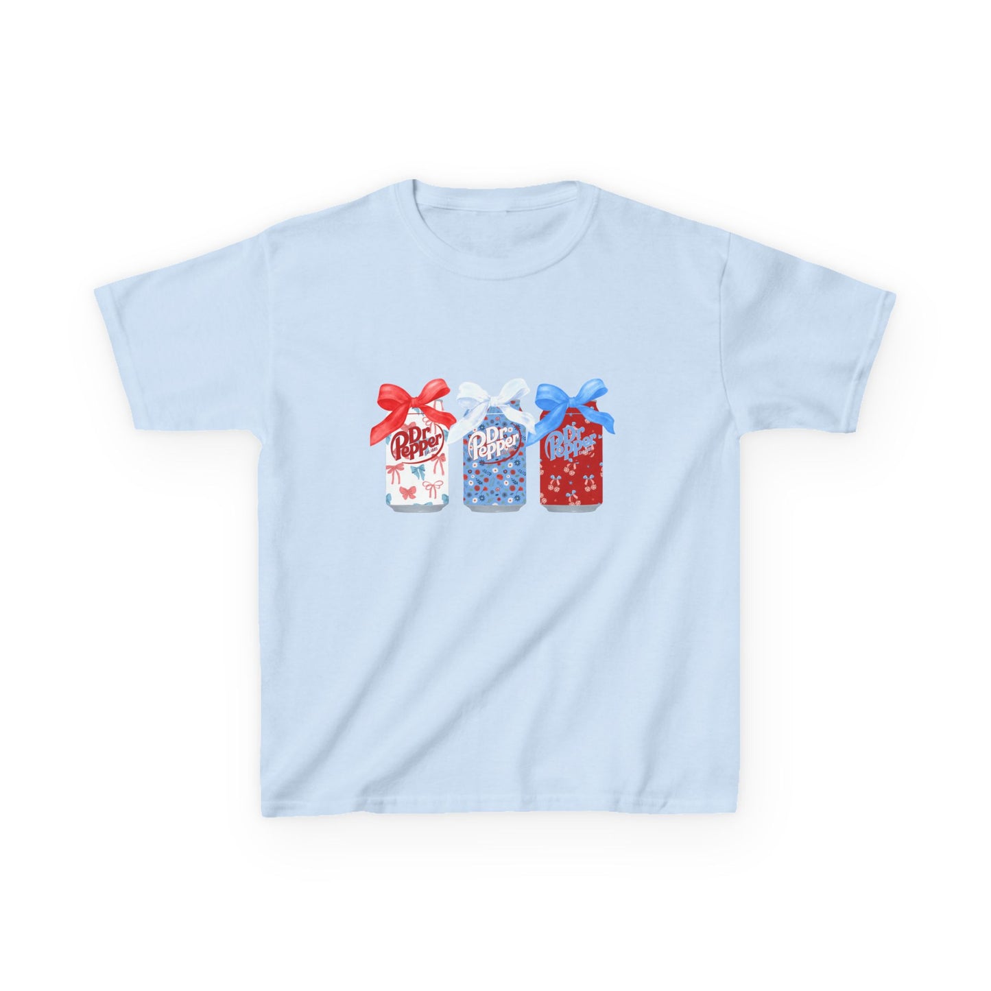 Kids Tee — Red, White & Blue Dr. Pepper