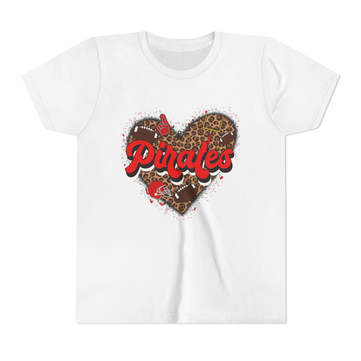 Pirates heart tee