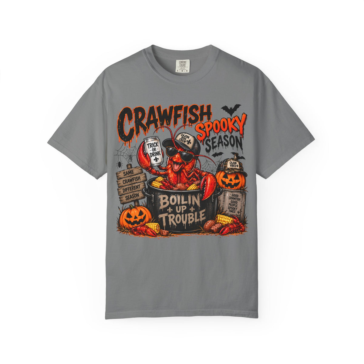 Crawfish spooky season tee