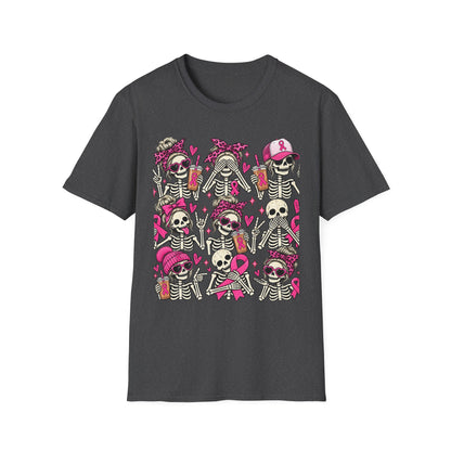 Pink skull tee