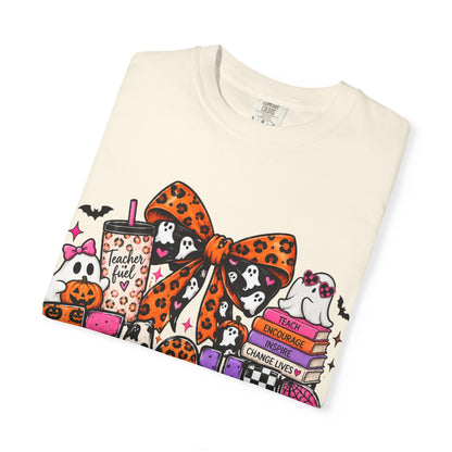 Teacher spooky season tee