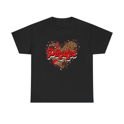 Pirates Leopard Heart Tee