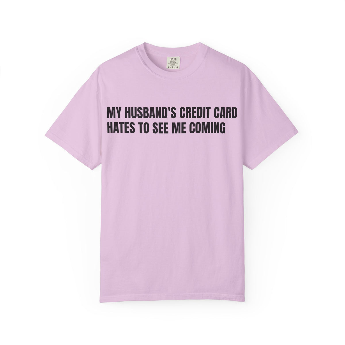 Husbands credit card tee