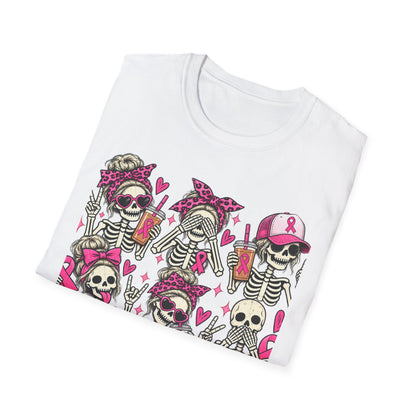Pink skull tee