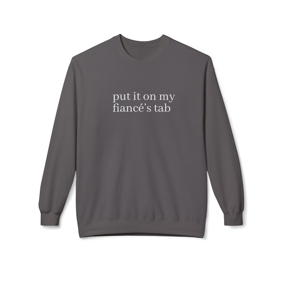 Fiancés tab Crewneck Sweatshirt