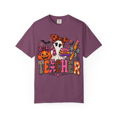 Spooky teacher tee