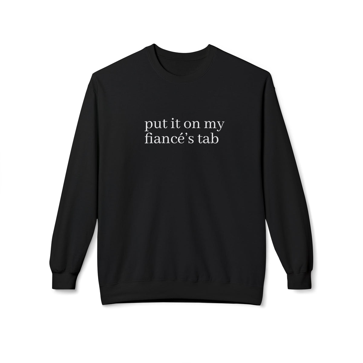 Fiancés tab Crewneck Sweatshirt