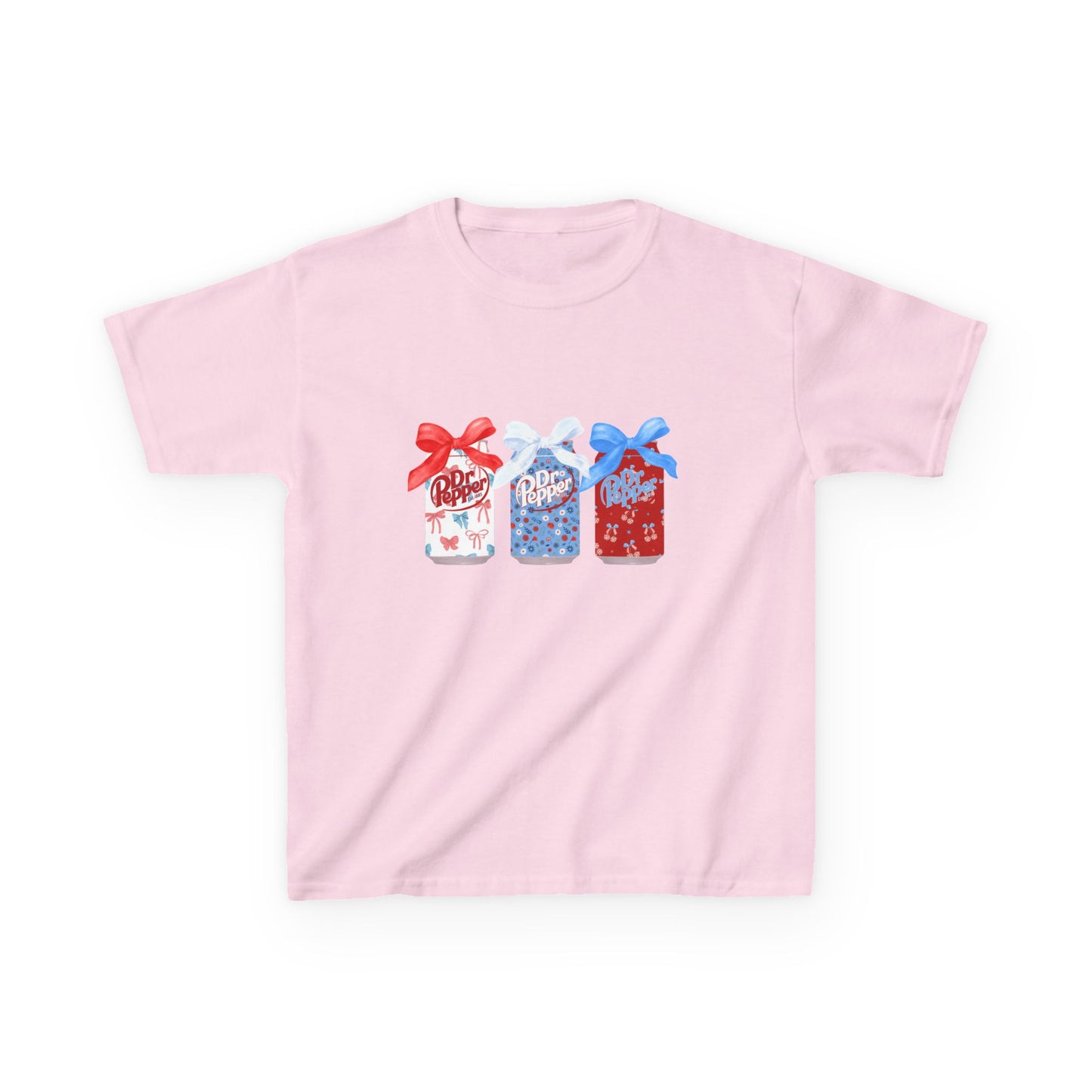 Kids Tee — Red, White & Blue Dr. Pepper