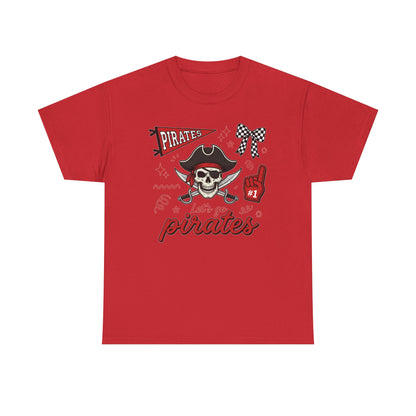 Go pirates tee