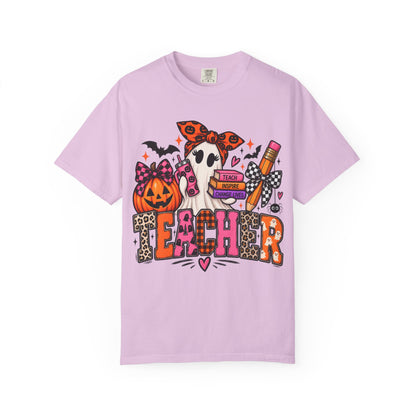 Spooky teacher tee