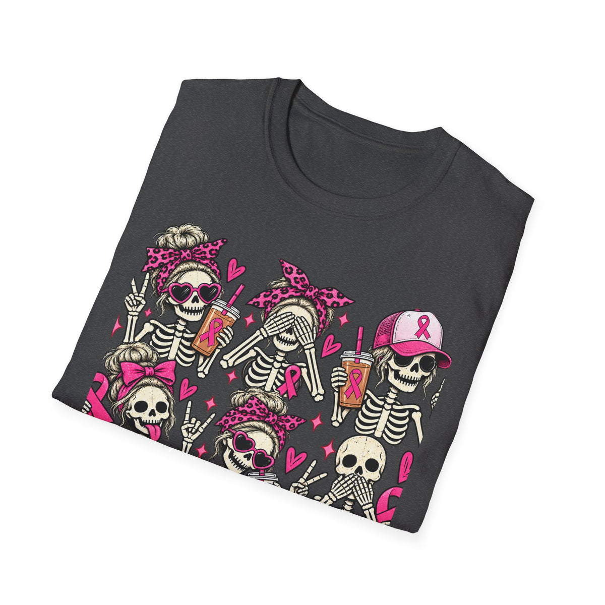 Pink skull tee