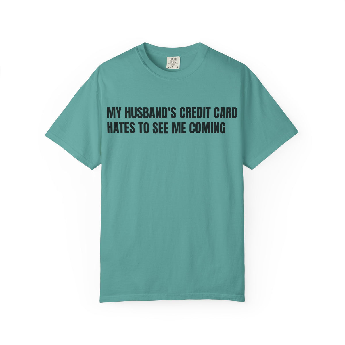 Husbands credit card tee