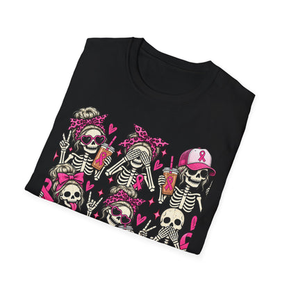 Pink skull tee