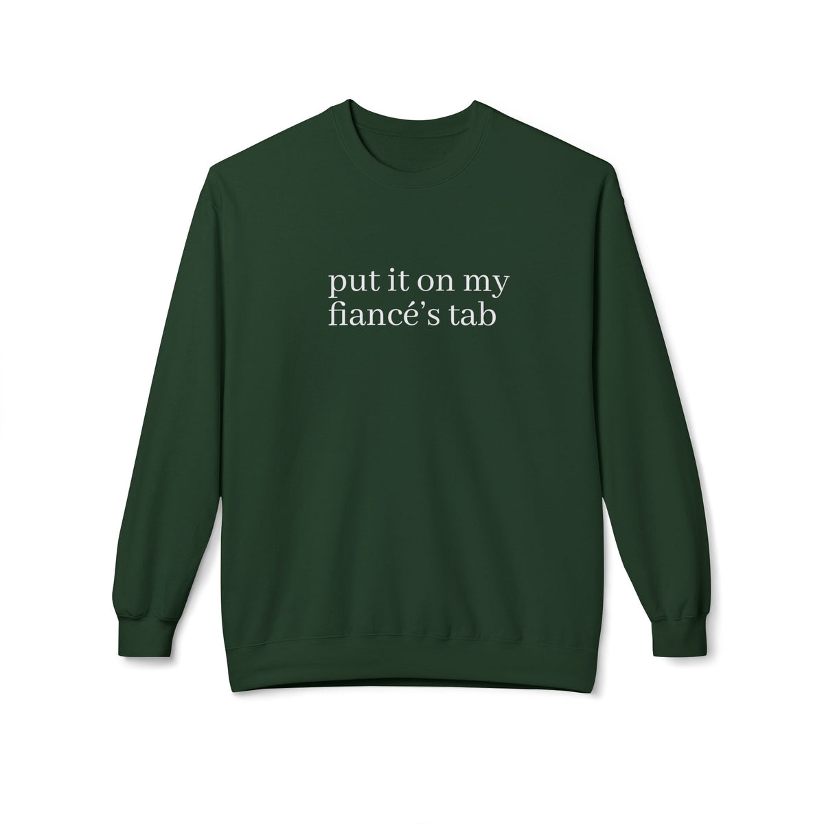 Fiancés tab Crewneck Sweatshirt