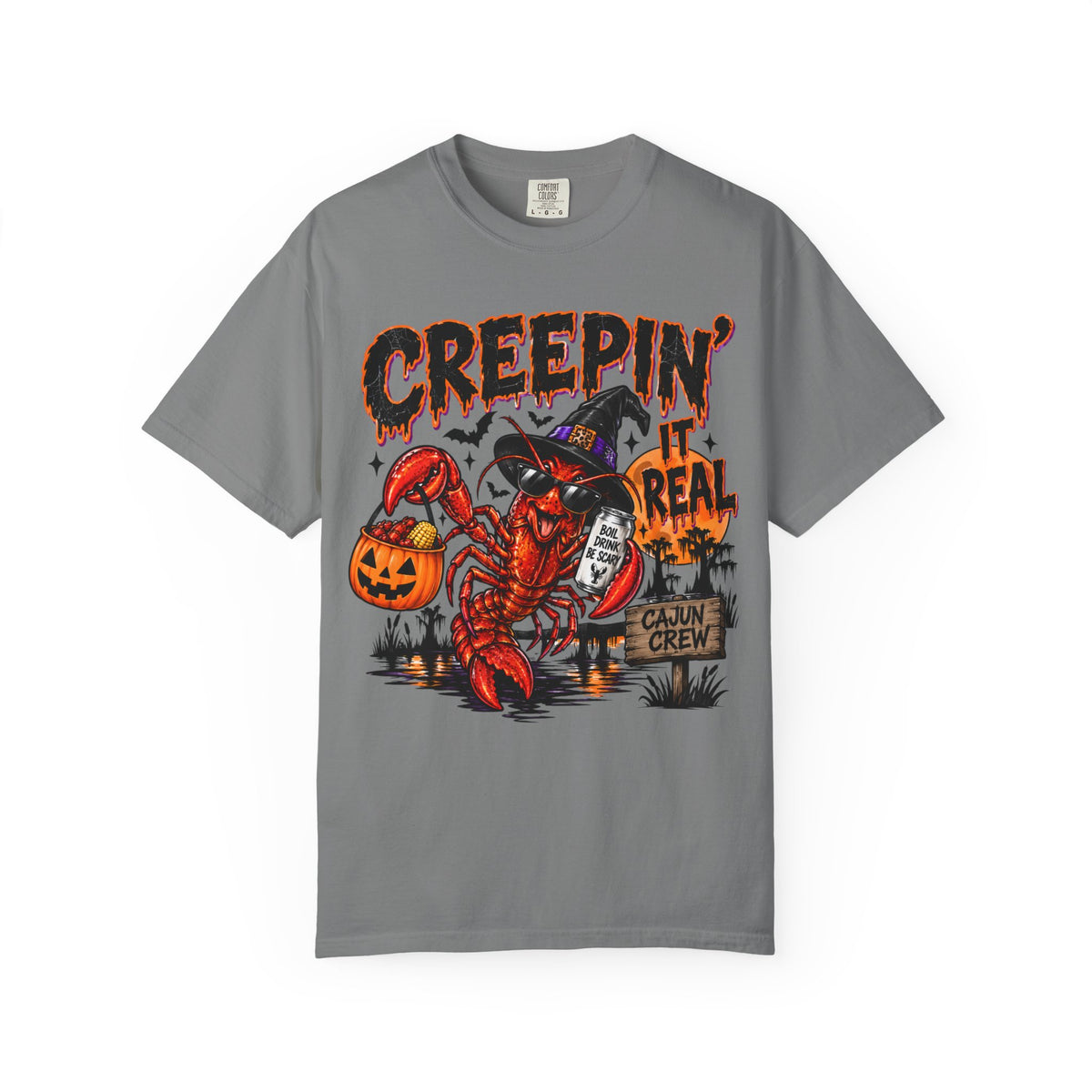 Creepin it real crawfish tee