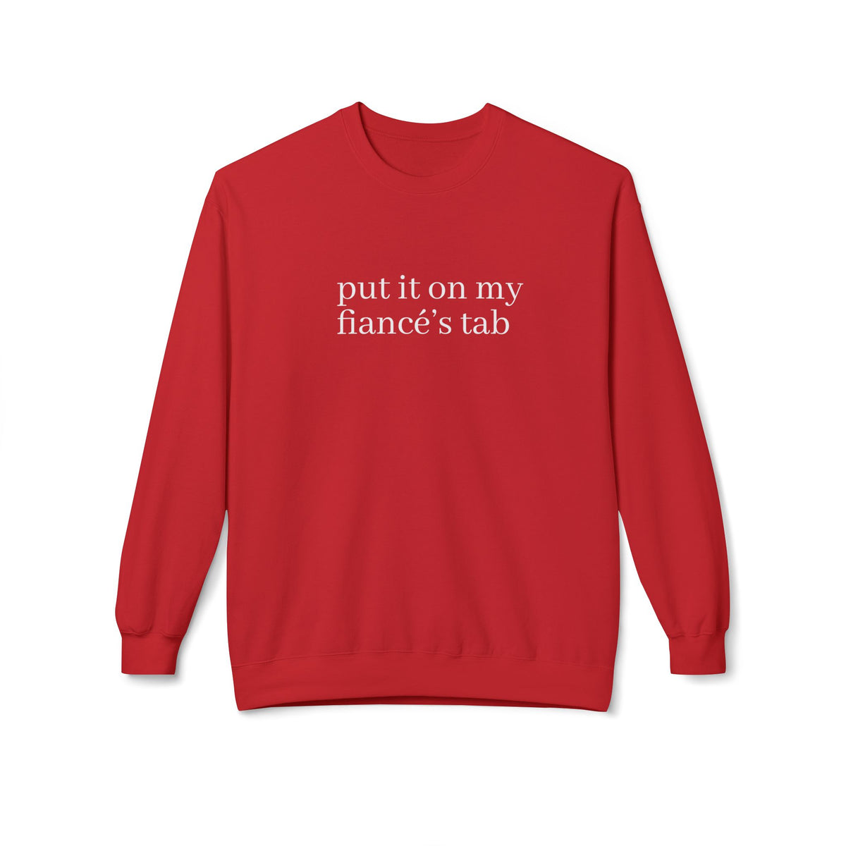 Fiancés tab Crewneck Sweatshirt