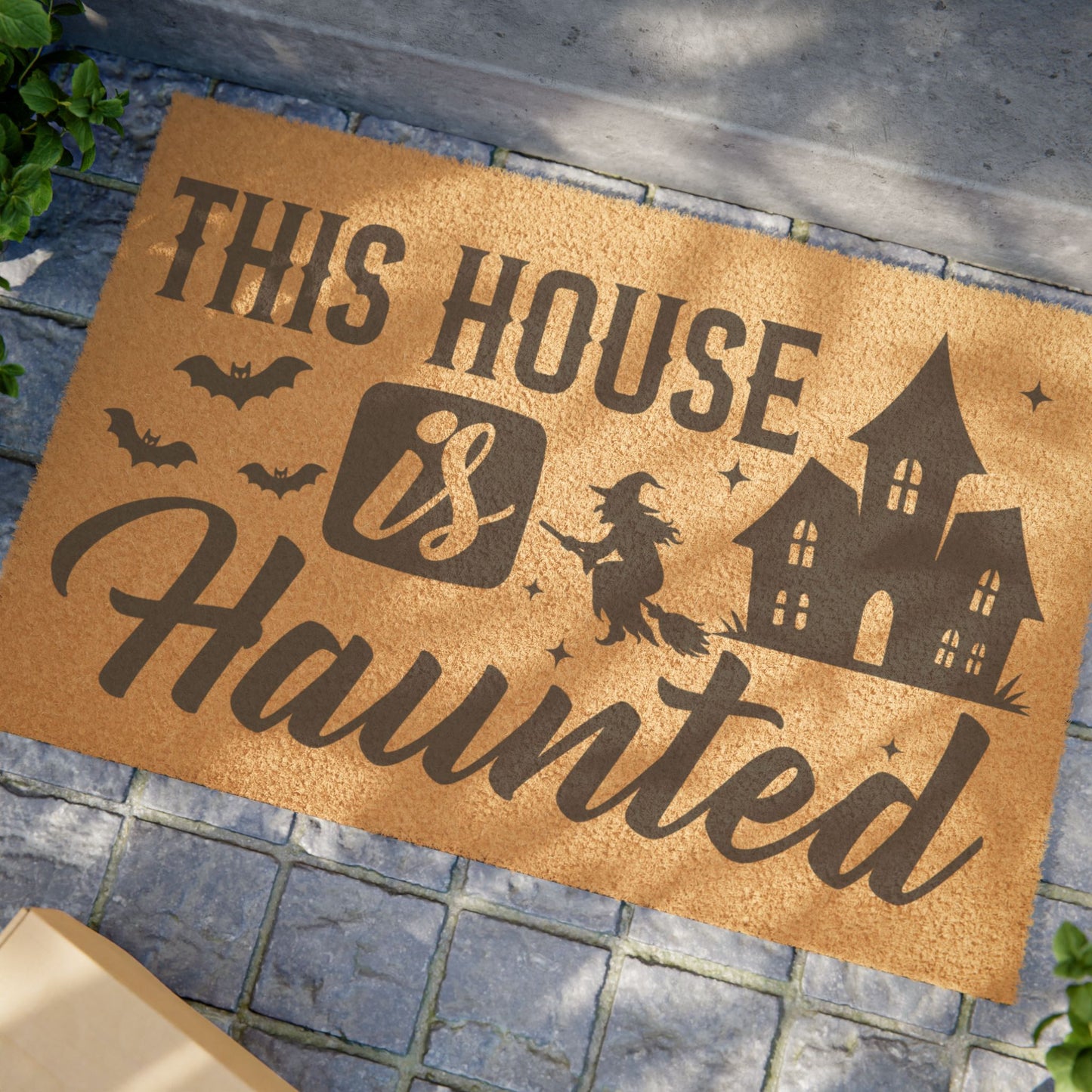 This house is haunted doormat