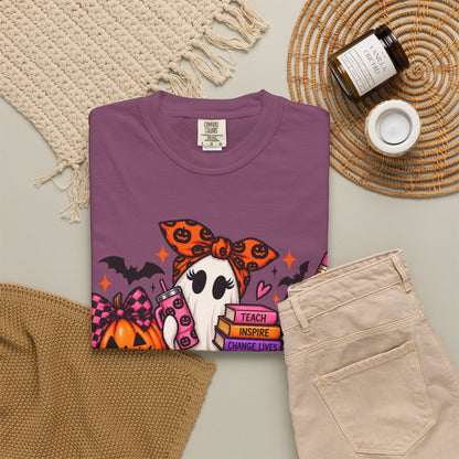 Spooky teacher tee