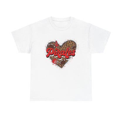 Pirates Leopard Heart Tee