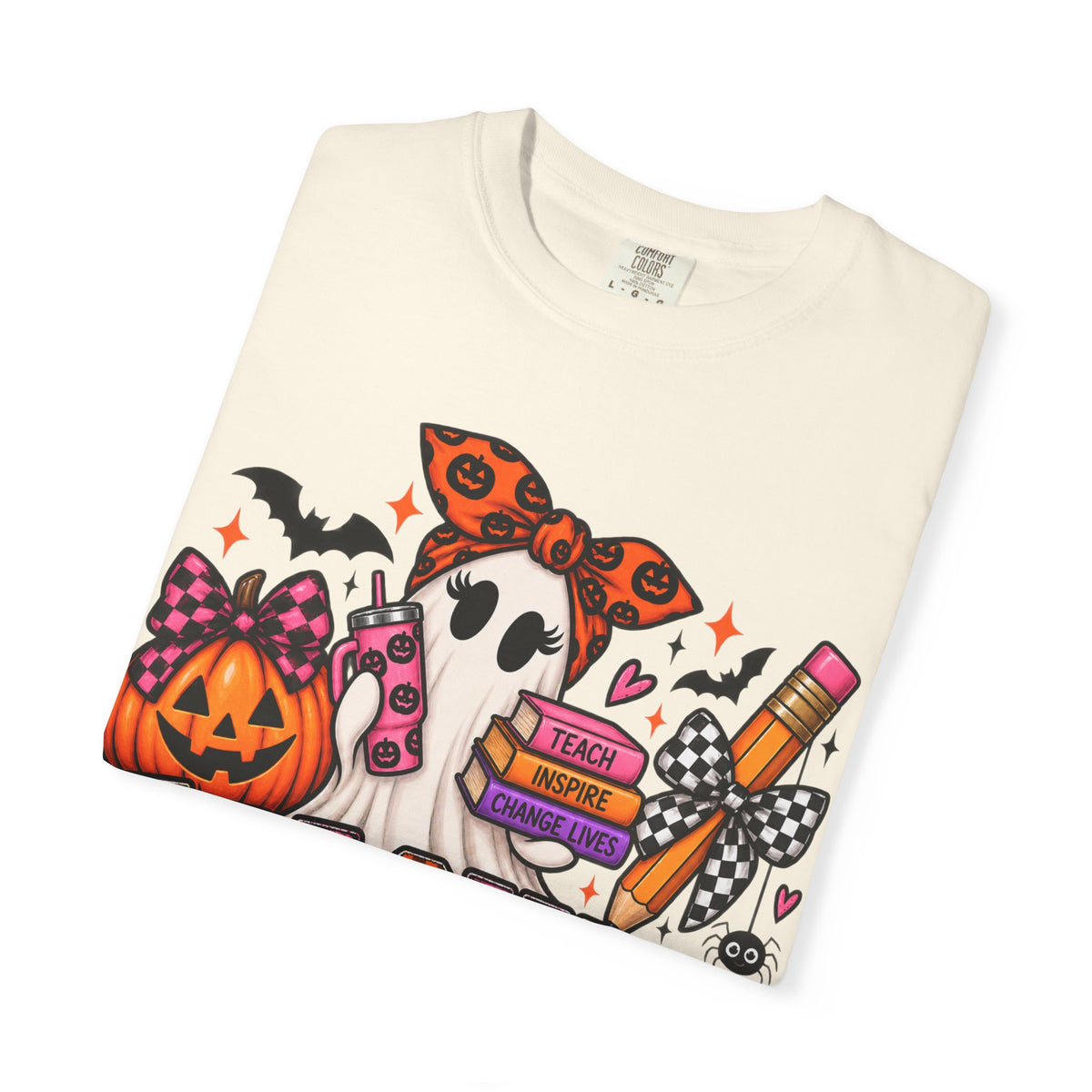Spooky teacher tee