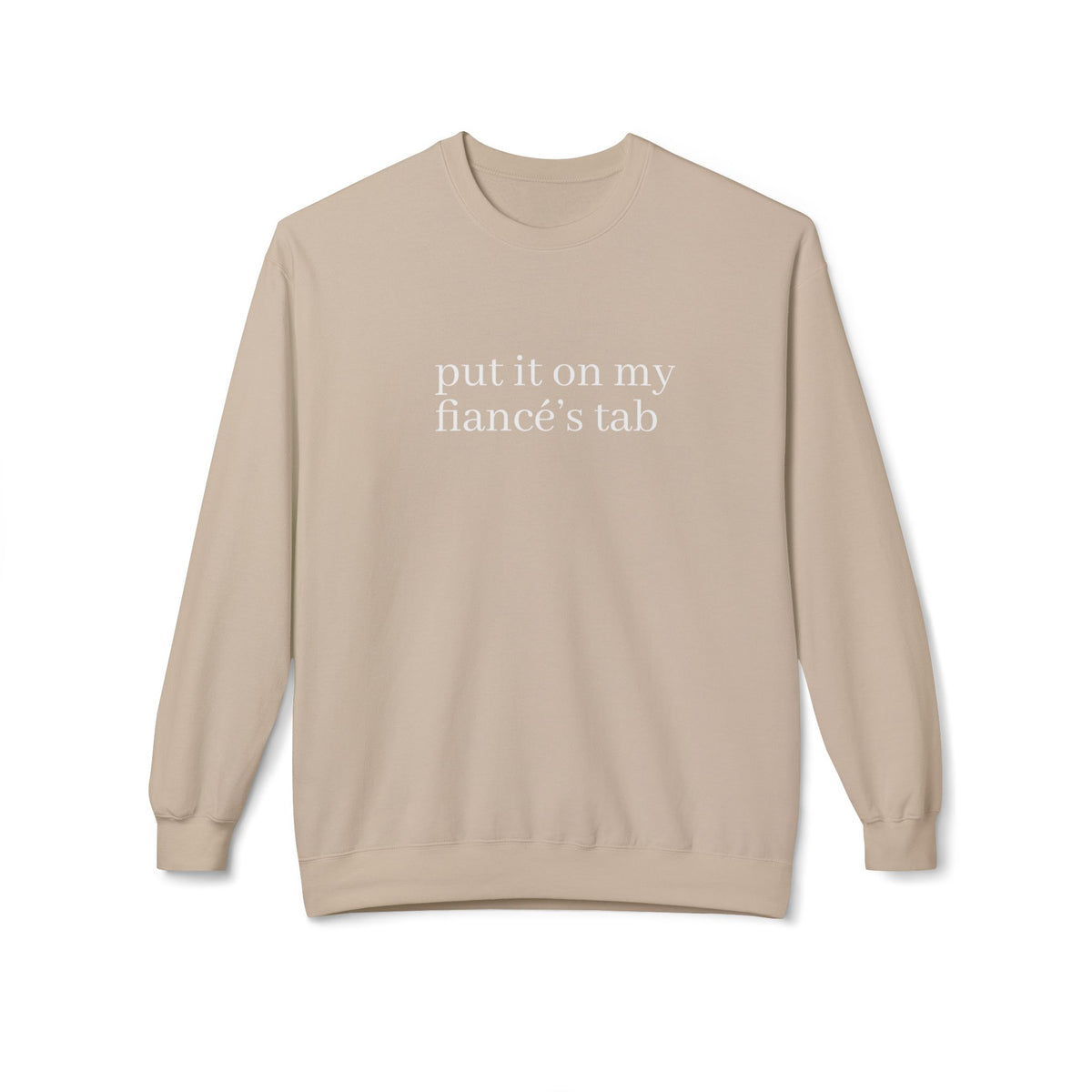 Fiancés tab Crewneck Sweatshirt