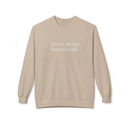 Fiancés tab Crewneck Sweatshirt