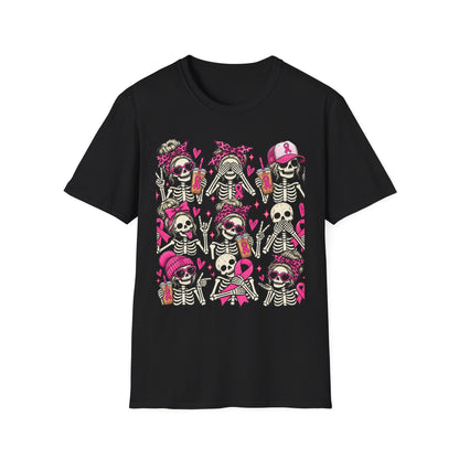 Pink skull tee