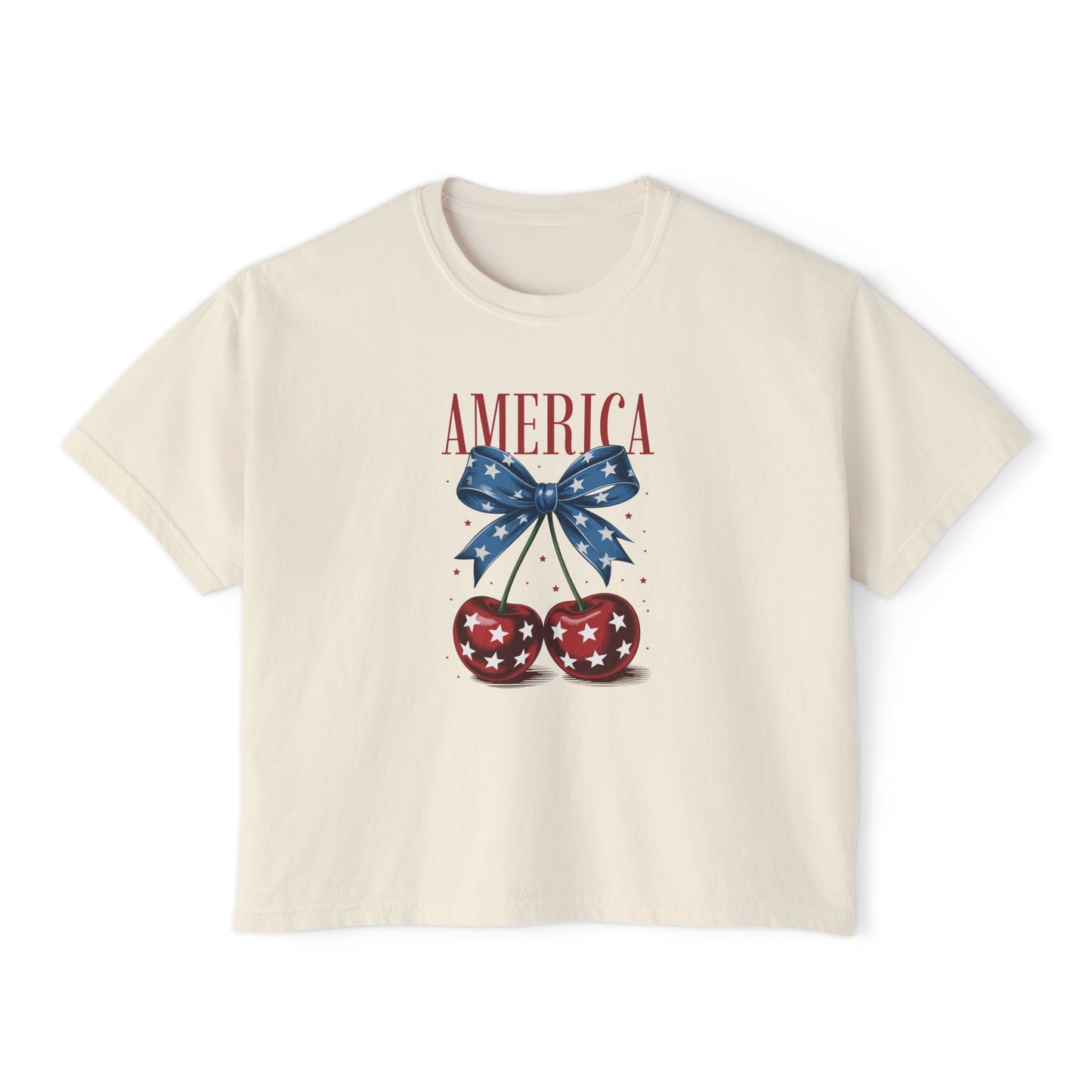 America Cherry Graphic Tee