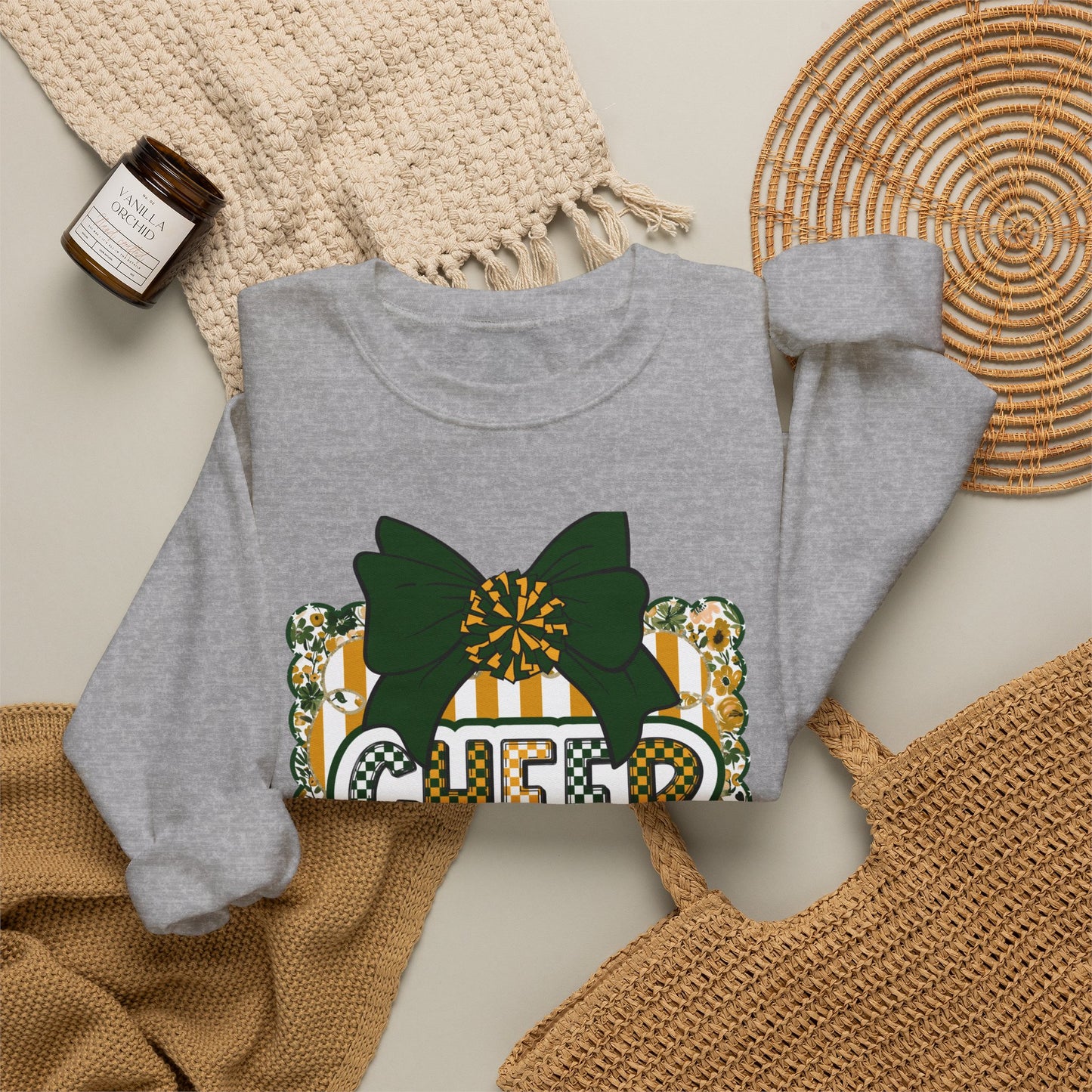 Cheer mom Crewneck Sweatshirt