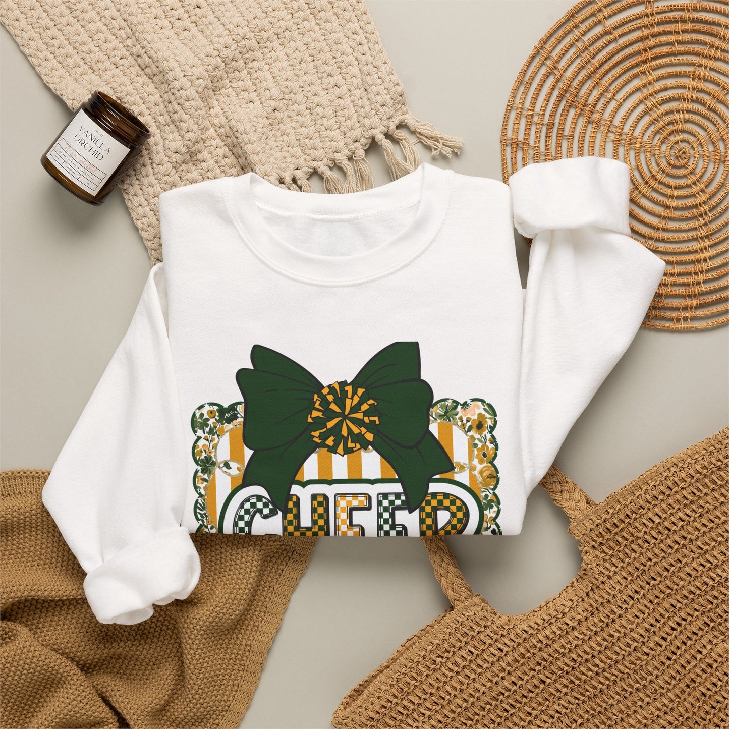 Cheer mom Crewneck Sweatshirt