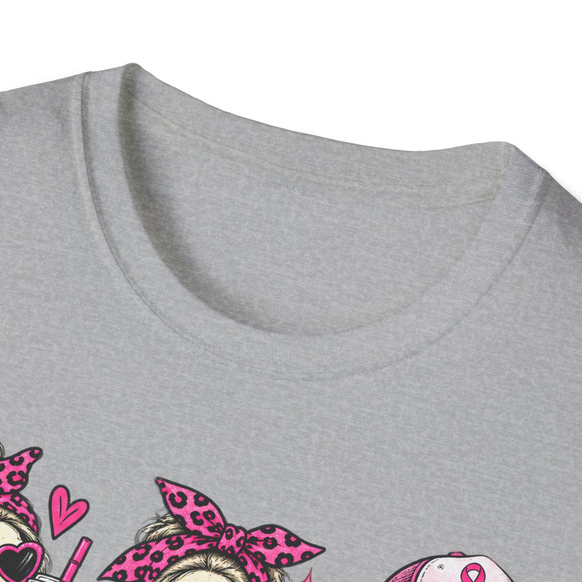 Pink skull tee