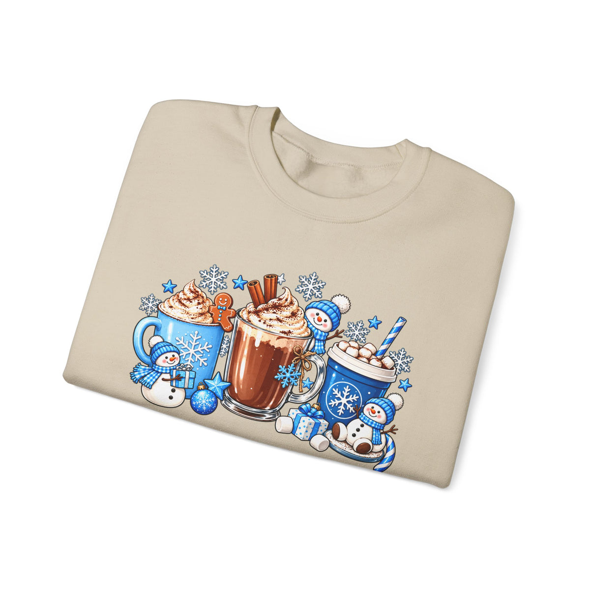 Snowman coffee  Crewneck Sweatshirt