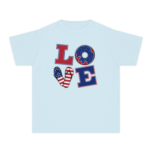 Youth LOVE USA Tee